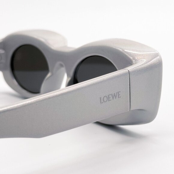 NEW LOEWE SUNGLASSES LW40033I 24C SILVER UNISEX EYEWEAR main image 4